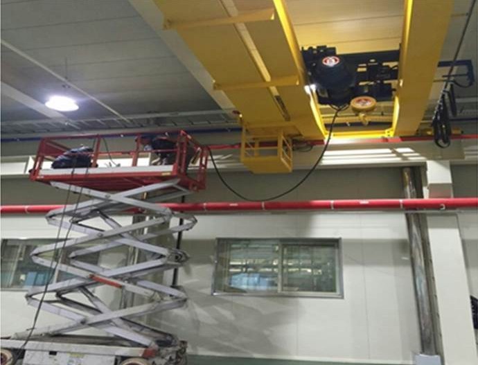 Geumsan Plant Hoist Crane 1TON site photo 3