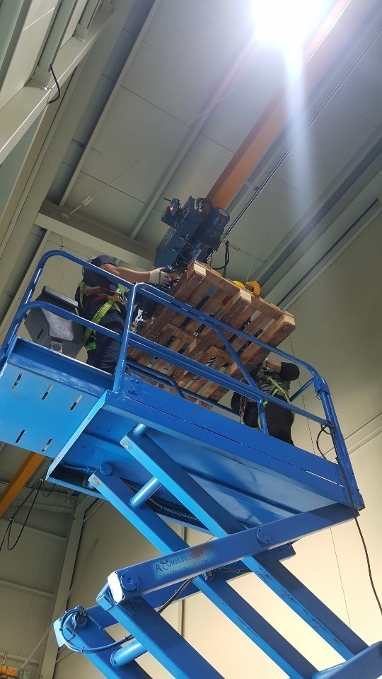 LS ELECTRIC 청주 모노레일 크레인 1TON 현장 사진 2
