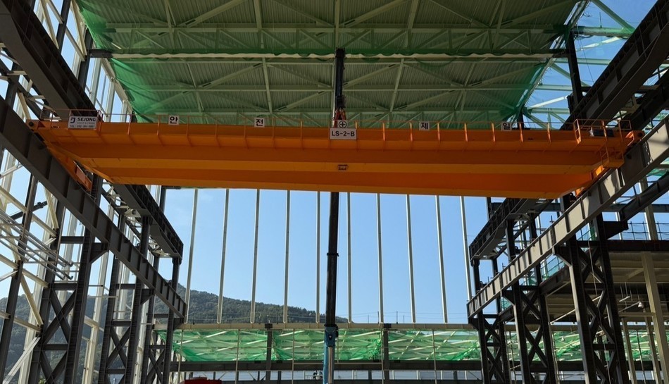 LS ELECTRIC 부산 Hoist Crane 30TON site photo 5