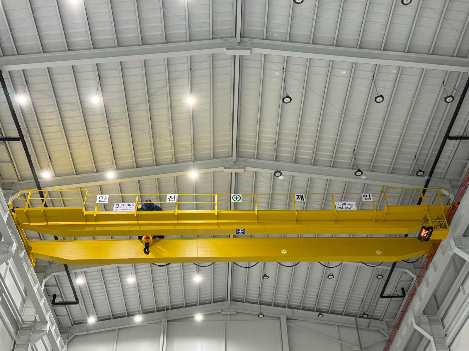 LS ELECTRIC Cheonan Double Girder Crane installation